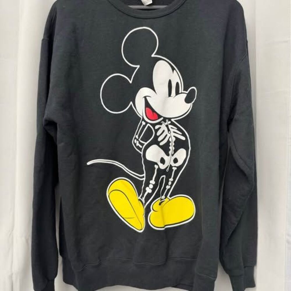Disney Mickey Mouse Women’s skeleton sweatshirt - size Medium